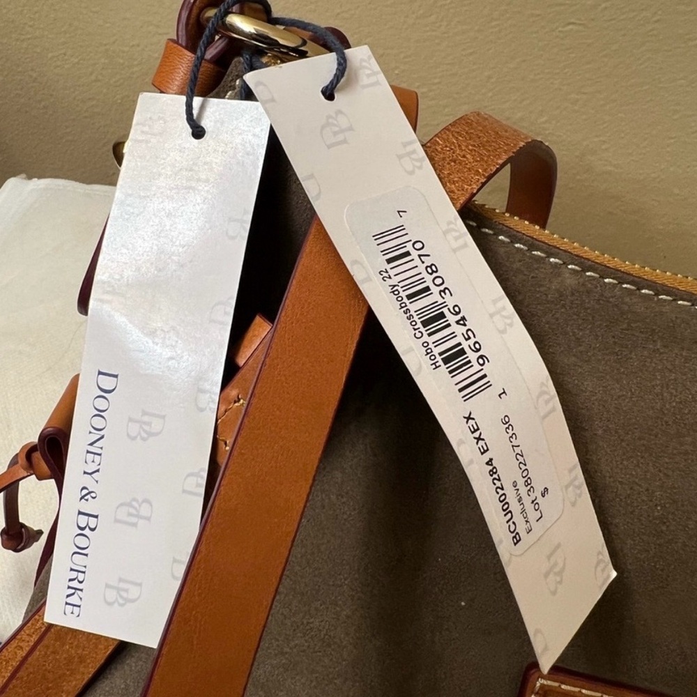 Dooney & Bourke Vtg NWT Tracy Italian Suede Bag
Shoulder/Crossbody retail $279 - Picture 7 of 10